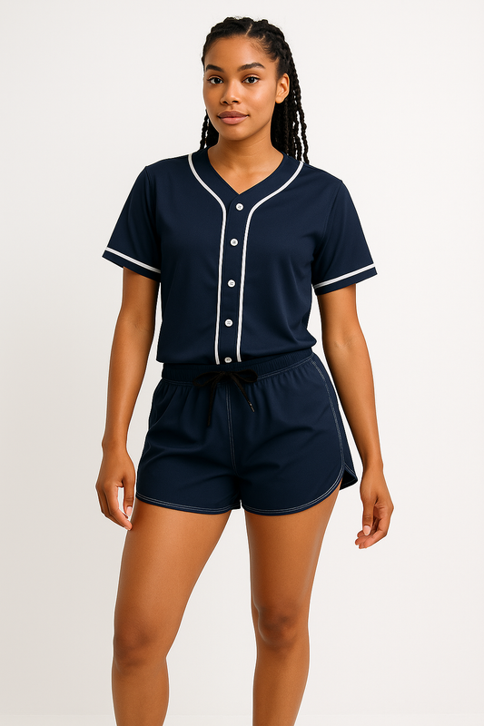 Women's Casual Jersey Set